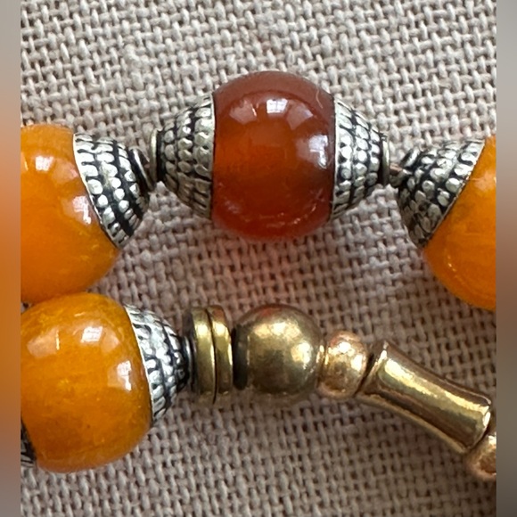 26 inch Brass bead necklace NWOT - Picture 14 of 16